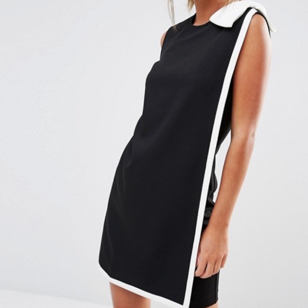 TED BAKER 3 US 8 BLACK AND WHITE
